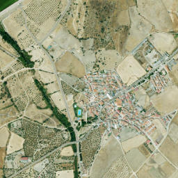 Alcollarín map(satellite map)