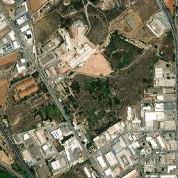 Provincia di Cagliari map(satellite map)