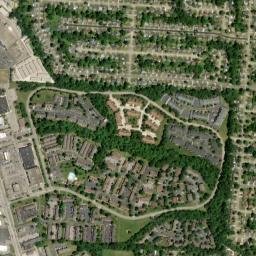 Wardwood Acres Ohio High Resolution Satellite Map