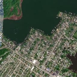 Edgemere map(satellite map)