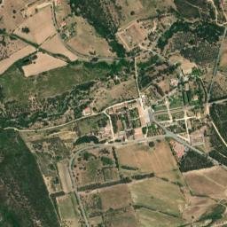 Castiadas map(satellite map)