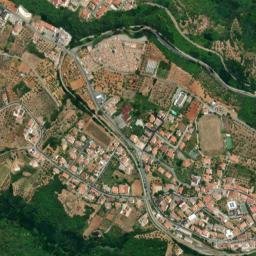 Piane Crati map(satellite map)