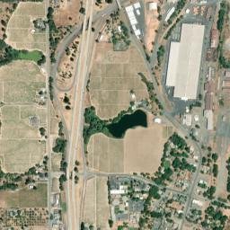 Calpella California High Resolution Satellite Map