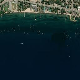 Tahoe Vista map(satellite map)