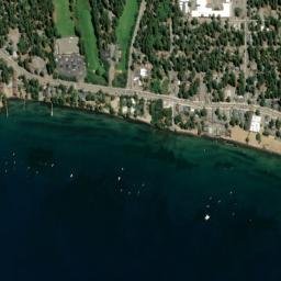 Kings Beach map(satellite map)