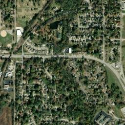 West Brown Street, Liberty, MO 64068 High Resolution Satellite Map