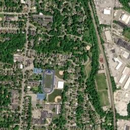 Park Place Ohio High Resolution Satellite Map