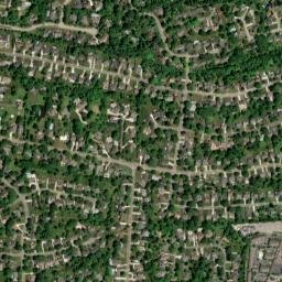 Montgomery Heights Ohio High Resolution Satellite Map