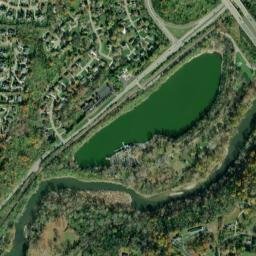 Miami Grove Ohio High Resolution Satellite Map