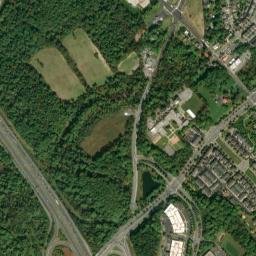 Clarksburg map(satellite map)