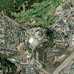 Hills Flat California High Resolution Satellite Map