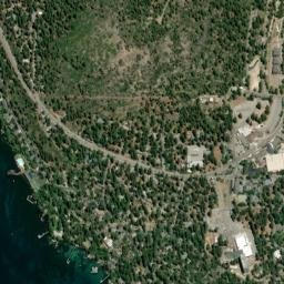 Brockway California High Resolution Satellite Map