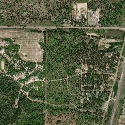 Larkspur Colorado High Resolution Satellite Map