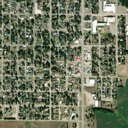185 10th Street Southwest, Plainville, KS High Resolution Satellite Map