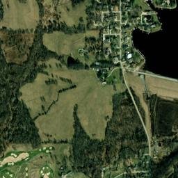 10600-10604 Northwest 75th Terrace Weatherby Lake MO High Resolution Satellite Map