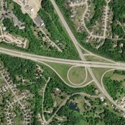 Barnesburg Ohio High Resolution Satellite Map