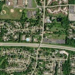 White Oak Meadows Ohio High Resolution Satellite Map