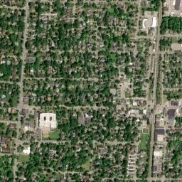 Wyoming map(satellite map)