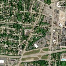 Blue Ash map(satellite map)