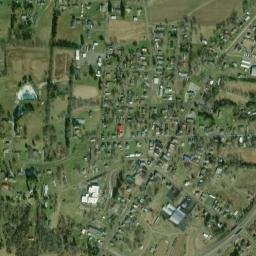 Albany Ohio High Resolution Satellite Map