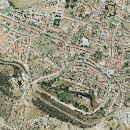 Alburquerque map(satellite map)