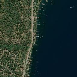 Ridgewood California High Resolution Satellite Map