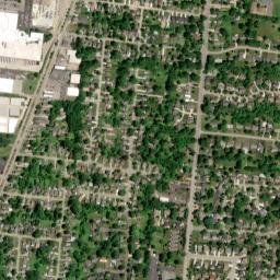 Kenwood Knolls Ohio High Resolution Satellite Map