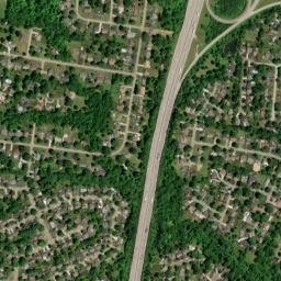 Raiders Run Ohio High Resolution Satellite Map