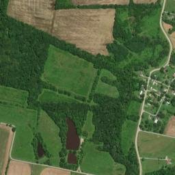 Russell Ohio High Resolution Satellite Map