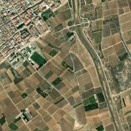 Benimodo map(satellite map)