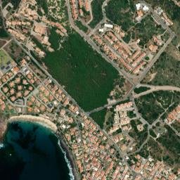 Portoscuso map(satellite map)