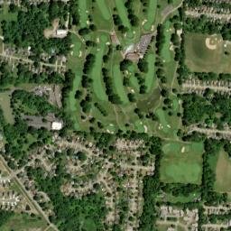 Golfway Acres Ohio High Resolution Satellite Map