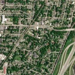 Hartwell Ohio High Resolution Satellite Map