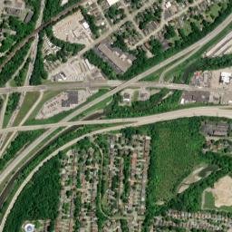 Arlington Heights Ohio High Resolution Satellite Map