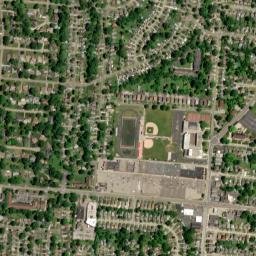 Beechwood Ohio High Resolution Satellite Map