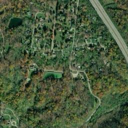 The Highlands Ohio High Resolution Satellite Map
