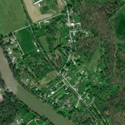 Wood County map(satellite map)