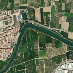 Albalat de la Ribera map(satellite map)