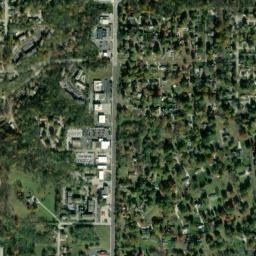 5901-5929 Northeast Poplar Drive Kansas City High Resolution Satellite Map