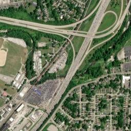 Edgemont Ohio High Resolution Satellite Map