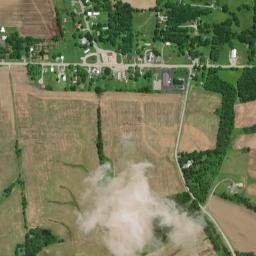 Allensburg Ohio High Resolution Satellite Map