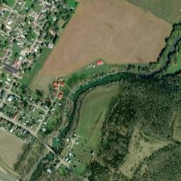 Richmond Dale Ohio High Resolution Satellite Map