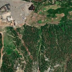 Squaw Valley Road, Tahoe National Forest High Resolution Satellite Map