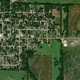153-199 East Lake Street, McLouth, KS High Resolution Satellite Map