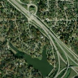 3329 NW Edgewater Trail, Houston Lake, MO 64151, USA High Resolution Satellite Map