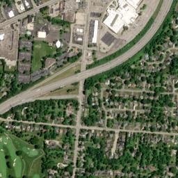 Harewood Acres Ohio High Resolution Satellite Map