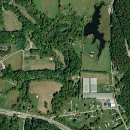 Brocks Corner Ohio High Resolution Satellite Map