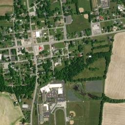 Fayetteville Ohio High Resolution Satellite Map