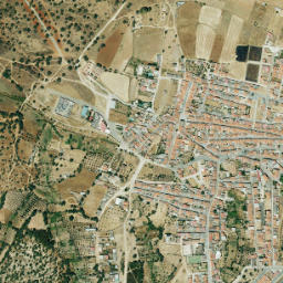 Puebla de Obando map(satellite map)