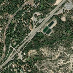 Gold Run California High Resolution Satellite Map